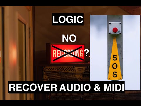 LOGIC PRO - FORGOT TO RECORD? - NO PANIC - RECOVER AUDIO AND MIDI PERFORMANCE