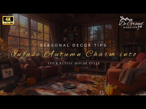 Seasonal Decor Tips: Infuse Autumn Charm into Your Rustic House Style