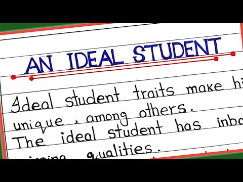 10 lines essay on An Ideal Student || Essay on An Ideal Student in English