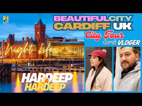 Cardiff Nightlife Tour | Beautiful City Tour in Wales, UK | Vlog by Honey Hardeep