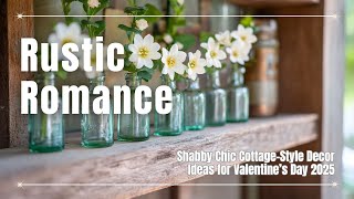 Rustic Romance | Shabby Chic Cottage-Style Decor Ideas for Valentine’s Day 2025