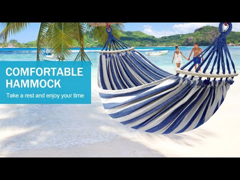 MOSFiATA Comfortable Fabric Camping Hammock | $100k Bonuses in Description