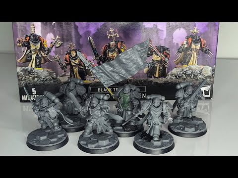 Black Templar Sword Brethren Unboxing & Conversion - Warhammer 40k