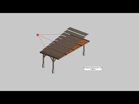 30x18 Ft DIY Carport Plans - California Code Compliant, 95 MPH Wind Load