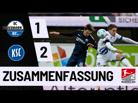 SC Paderborn 07 1-2 Karlsruher SC: Clinical Visitors Secure Victory