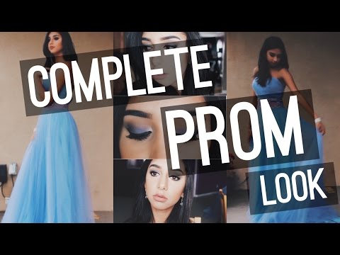 Get Ready With Me: Prom 2015 (Complete Hair, Makeup, & Dress!)