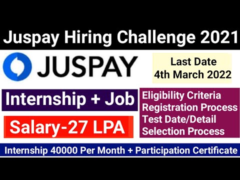 Juspay Hiring Challenge 2022 | Salary-27 LPA | Internship + Participation Certificate 🎉