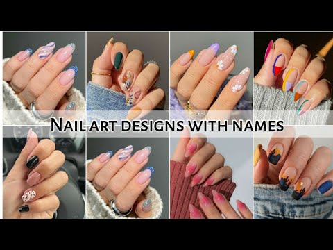 Types of nail art designs with names • Easy nail art designs • STYLE POINT