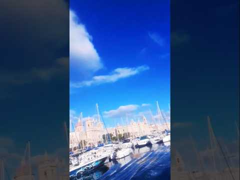 #2752 TRAVEL TIME - Ferry Ride from Valletta to 3-Cities, Malta, Europe