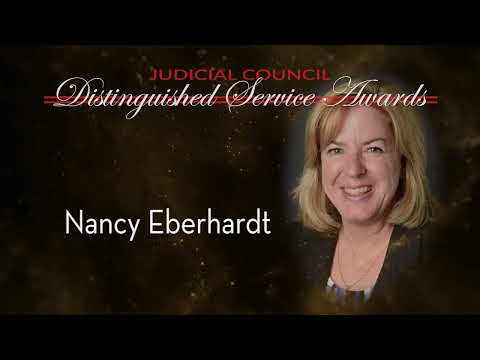 2022 - Distinguished Service Award: Nancy Eberhardt