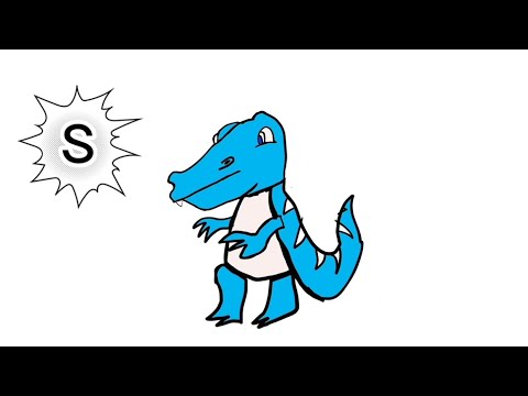 Learning with Dino - The Letter S