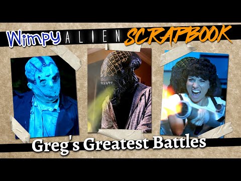 Greg's Greatest Battles - Fight Scene Clip Show (Wimpy Kid / Alien / Predator Parody)