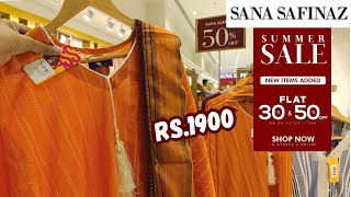 Sana Safinaz Sale 50% OFF ll  Sanasafinaz sale 2024🔥🔥