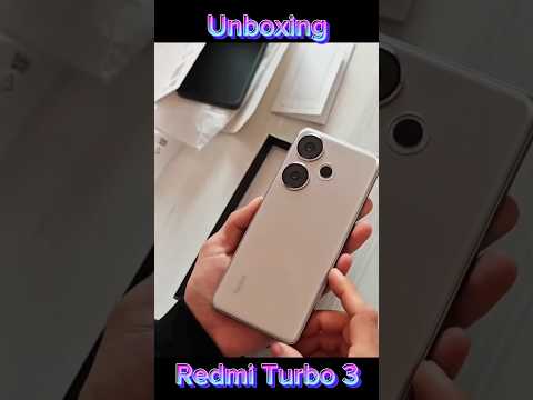 Unboxing Xiaomi Redmi Turbo 3 | Hp Terbaru Xiaomi Paling Ditunggu #redmiturbo3 #xiaomiredmi