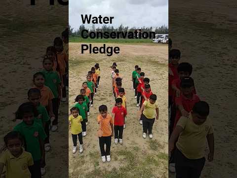 Water Conservation pledge SDG Activity by studends #activity #sdg_classes #waterconservation #shorts