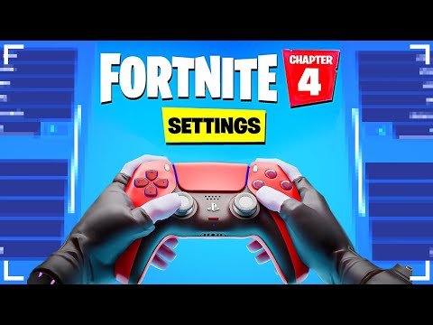 The BEST SETTINGS for CHAPTER 4 Fortnite | Settings/Sensitivity LINEAR *AIMBOT* Controller PS5/XBOX🎮