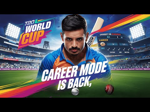 T20 Worldcup is here : Can INDIA win ? World Cricket Championship 3 Career Mode Live Stream