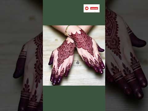 latest mehendi designs for wedding | back hand Mehendi designs #mehendiart