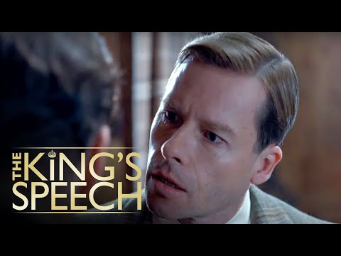 'Prince Albert Confronts His Older Brother David' Scene | The King's Speech