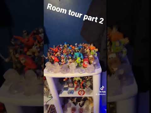 room tour part 2 #setuptour #disney #pez #disneyinfinity3 #pcsetup #budgetpc