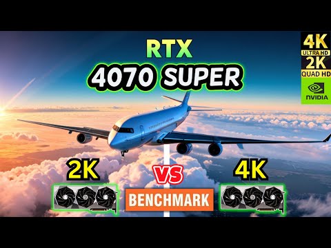 New GPU!!! RTX 4070 Super - Test in 15 Games - 2K, 4K Gameplay Benchmark