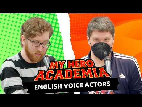 This English Voice Actor Wants To Be Saved By... Mineta? | My Hero Academia English Voice Actors Q&A