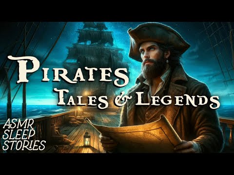 Enchanting Pirate Tales & Legends | Cozy British ASMR | Fantasy Bedtime Stories