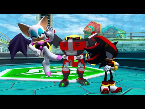 Sonic Heroes Advanced HD with SHADERS and my pc almost melt during recording