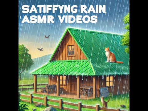 8 Hours of Calming Rain Sounds by the Fountain #Relaxation #ASMR @Sukoto140