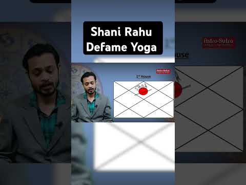 Shani Rahu in 1st house defame yoga