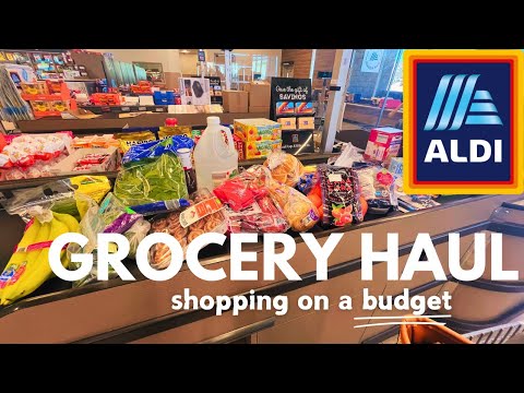 ALDI Food Haul ✨Feeding my Family on a Budget