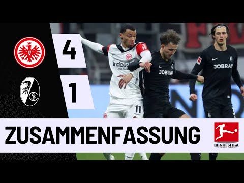 Eintracht Frankfurt - SC Freiburg | 4-1 | Highlights | Bundesliga 2024-25 | frankfurt freiburg