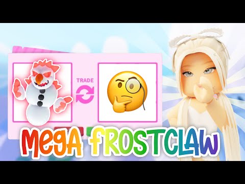 I TRADED MY MEGA FROSTCLAW FOR A HUGE OVERPAY! 🤑😱 || Adopt Me Roblox Trading!