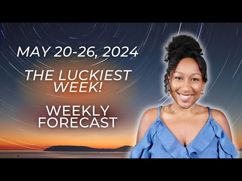 Luckiest Week! 🍀 May 20 - 26, 2024 ♊ Weekly Horoscope ✨