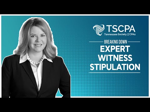 Stipulate to Qualification as Expert Witness?