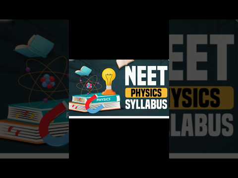 NMC updated New physics syllabus for Neet 2024 #viral #trending #neet2024 #mbbs #doctor #aiims #neet