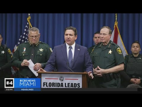 Florida will have "maximum participation" in Trump immigration programs, DeSantis says