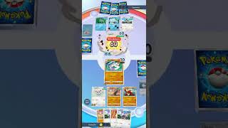 Beginner battle Pokémon TCPG Wartortle deck. #Battle #tcgpokemon #pokemon