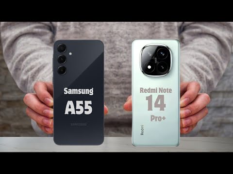 SAMSUNG a55 vs REDMI note 14 pro+ || full comparison