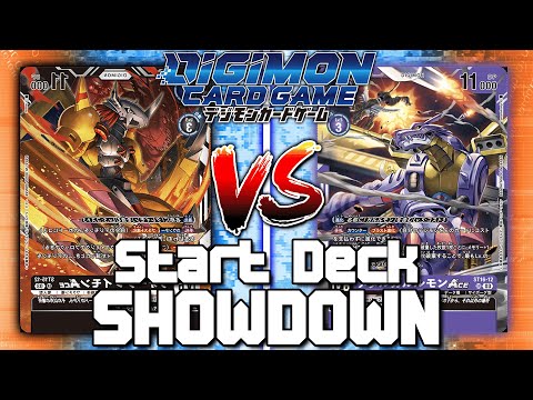 ACEs Clash! Testing the new WarGreymon VS MetalGarurumon Start Decks! | Digimon Card Game ST-15/16