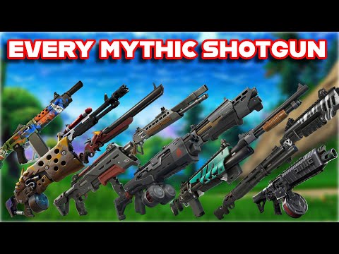 Ranking EVERY MYTHIC SHOTGUN In FORTNITE HISTORY From WORST To BEST