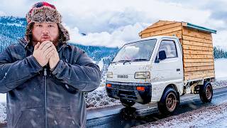 1,002 Miles Across Alaska In a Mini Truck Cabin