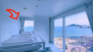 Amazing Ocean View Capsule Hotel Experience in Korea 🌊 🛌 | hotel 1