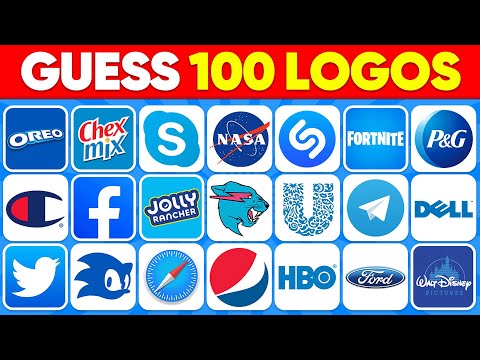 Guess The BLUE Logos In 3 Seconds | 100 Famous Logos 💙 🐬 Logo Quiz | Daily Quiz