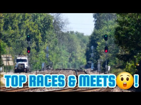 TOP 10 TRAIN RACES & TRAIN MEETS( WHOA! )