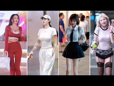 chinese girl mejores street fashion #chinesegirl #chinesefashion #mejoresstreetfashion