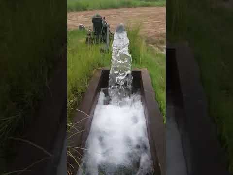 village life. Tube Well, Irrigation.