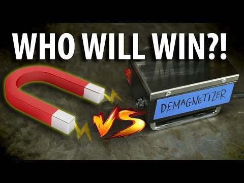 SHOWDOWN! Magnet Vs Demagnetizer!