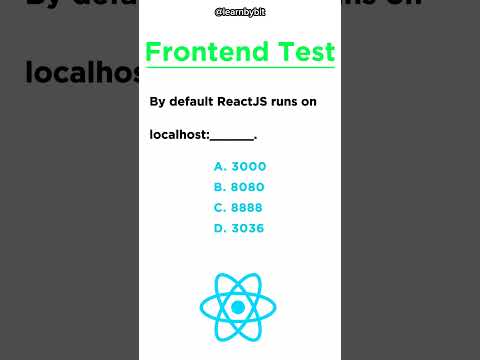 React Javascript Quiz Reactjs Test #quizshorts #reactjs #javascript