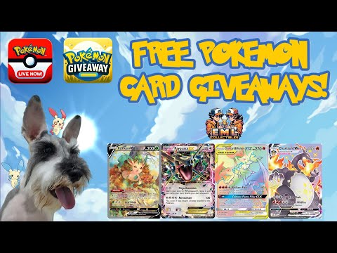 🔴Live🔴How Many Free Pokemon Cards Can We Giveaway?!